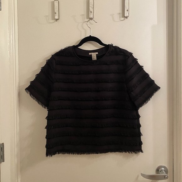 H&M Fringe Blouse - Picture 1 of 4